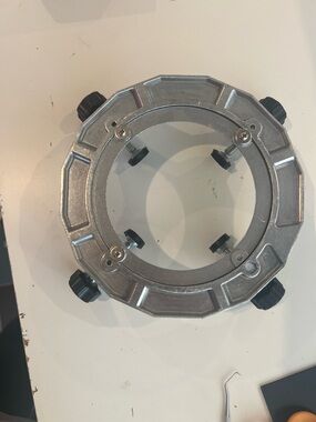 Adjustable Speed ring / Mounting Ring - Silver